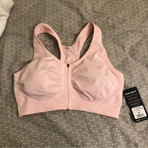 Pink Sports Bra